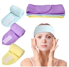 For Hair Facial Spa Headband For Washing Makeup Cosmetic Shower Soft Women Hair Band Hair Accessories Cotton Headbands