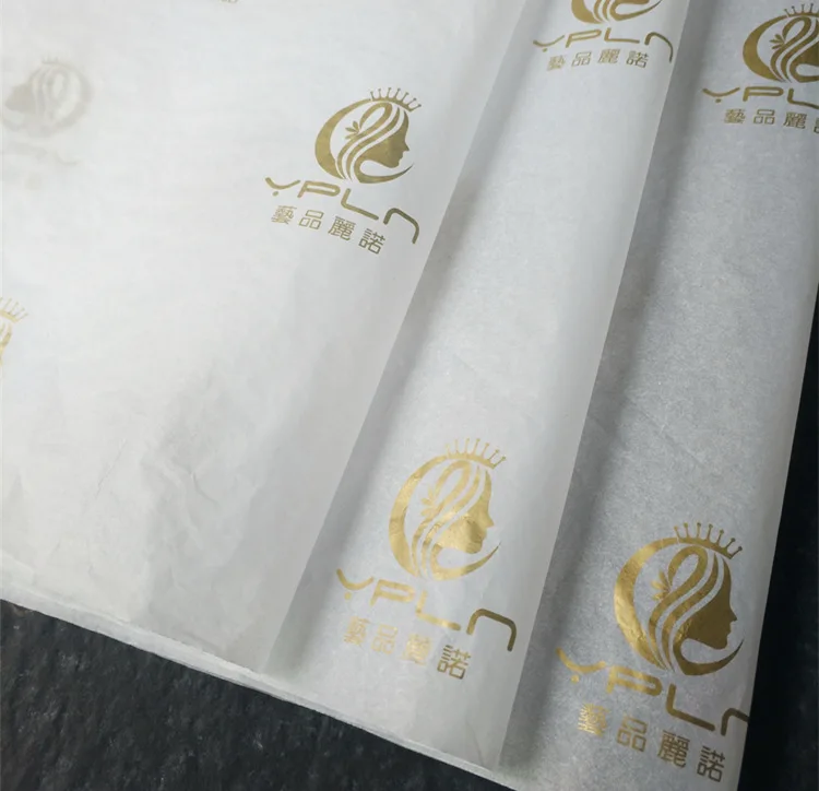 17GSM Paper Supplier Custom Brand Logo Printing Gift Wrapping Tissue ...
