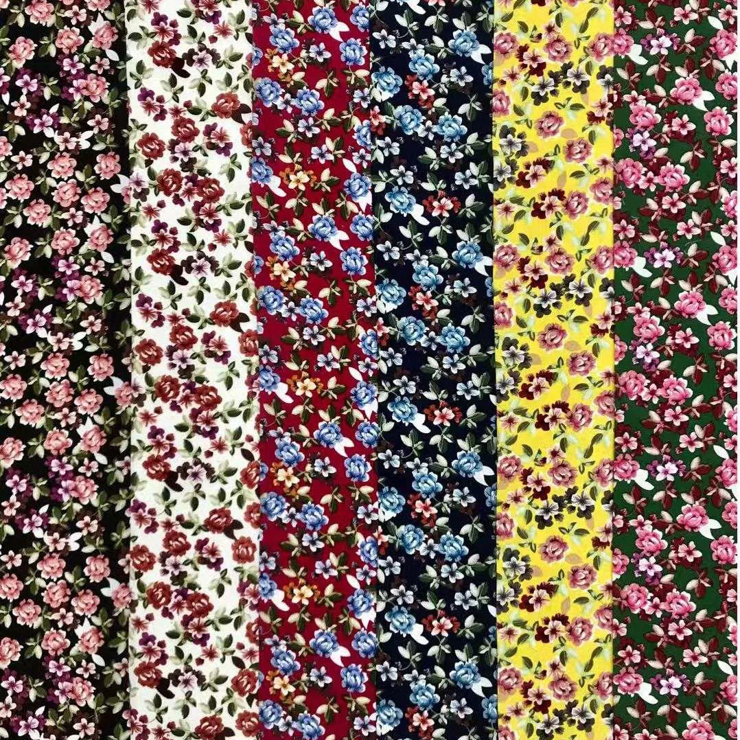 Shaoxing, текстиль, модное платье с цветочным принтом из вискозы и вискозы, 100% Вискозное Платье с принтом