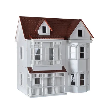 カントリー　ドールハウス　ミニチュアハウス Amazon | つくるんです® 日本語説明書付 DIY ミニチュアハウス