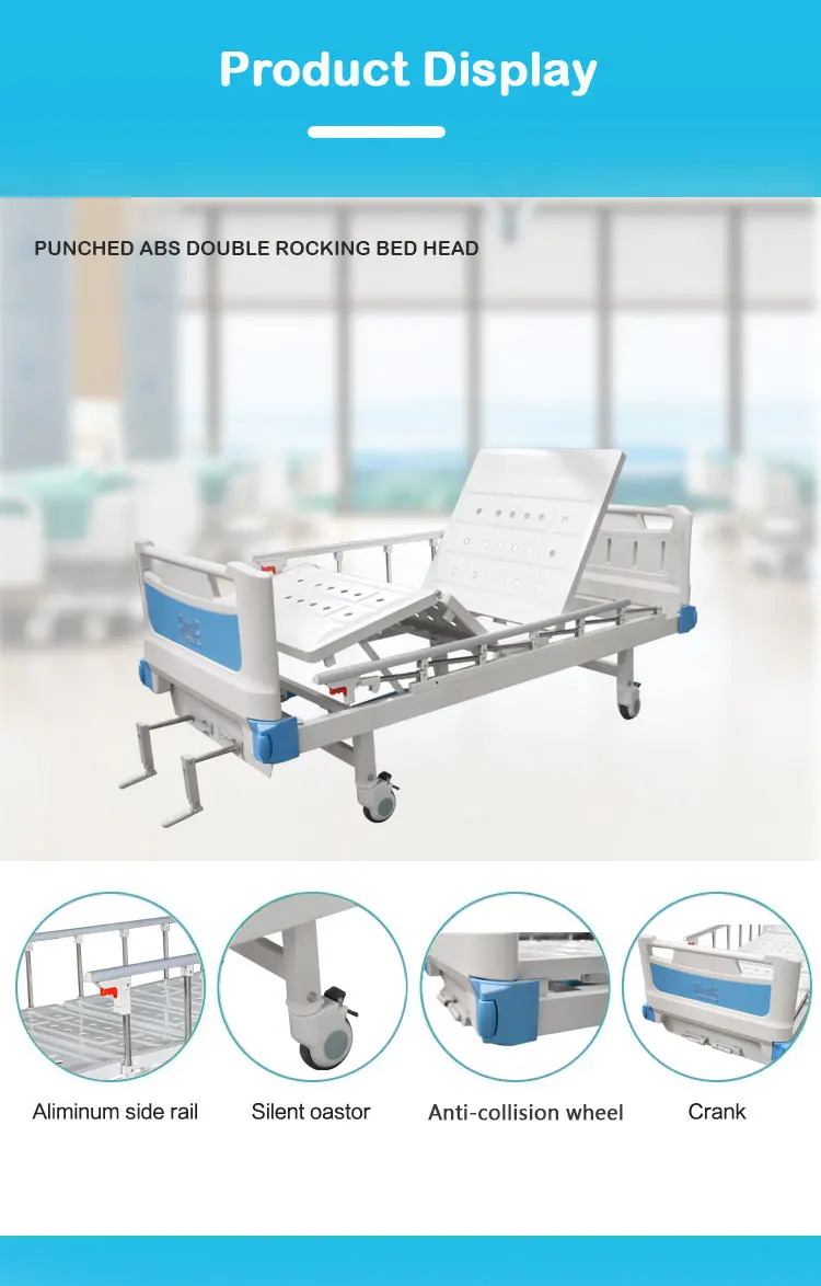 Multi-functional medical hospital Patient Bed abs patient Nursing Care Elderly Nursing Room hospital bed For Home