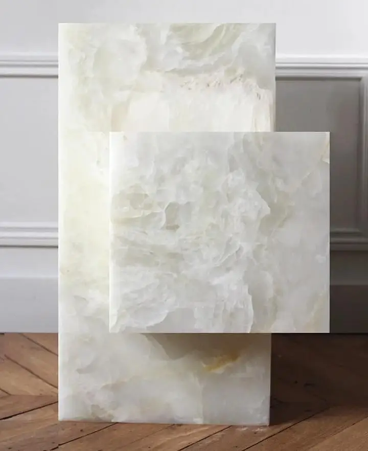 product natural white onyx jade marble coffee table for family living room translucent jade onyx marble table renovation furniture-3