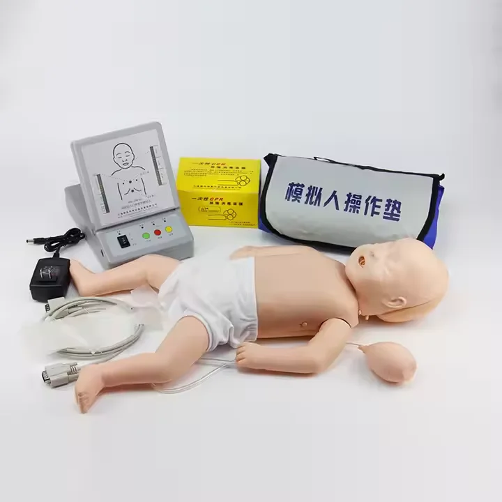 Intelligent Infant CPR Manikin for Cardiopulmonary Resuscitation Training Teaching Artificial Respiration Chest Medical Science