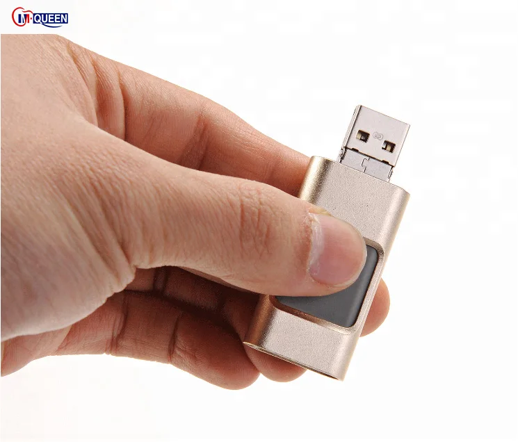 Waterproof Metal OTG Usb Flash Drive 4G 8G 32G 64GB Pendrive Memory Usb Stick Otg Usb 3.0 4.0 Flash Drive For Iphone Smartphone