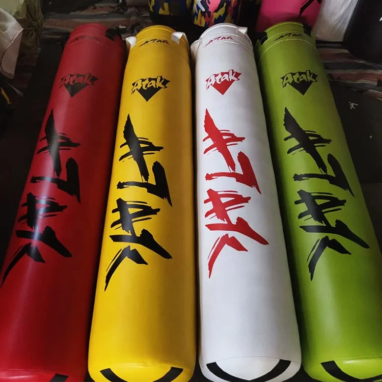 Индивидуальная Тяжелая боксерская груша из искусственной кожи, боксерская груша для бокса, подвесная боксерская сумка для ногами