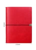 Livre à sangle rétro rouge