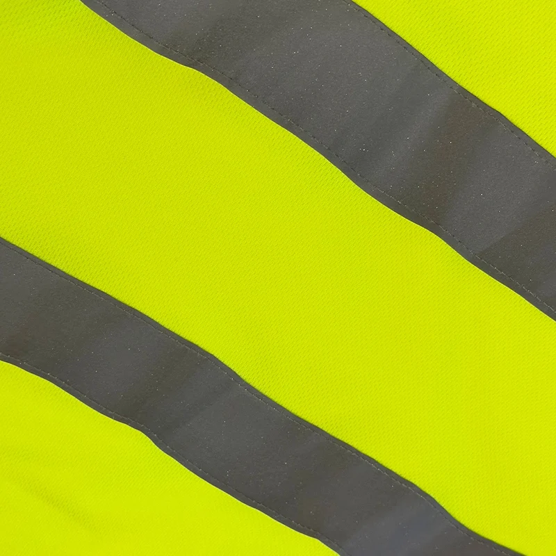 Hi Vis High Visibility Reflective Safety Long Sleeve Shirts Orange Fluorescent T Shirt