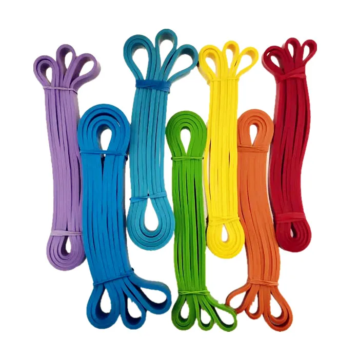 
Цветные Поддерживаемые тянущиеся Эспандеры для прочности и поддержания тяжелой гимнастики 