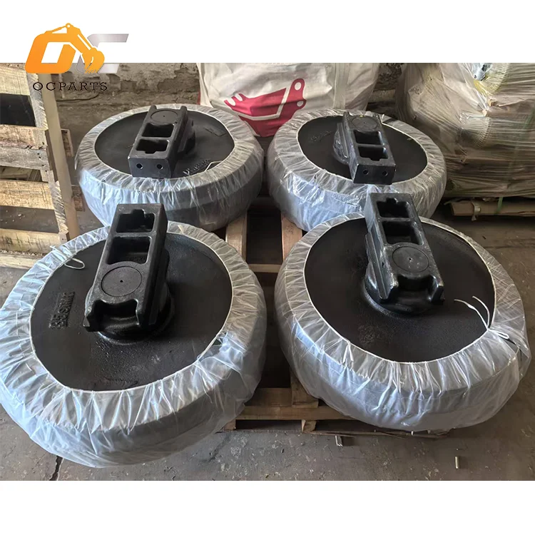 Excavator Track Guide Idler for Jcb Js205 Js220LC Js360LC Crawler Undercarriage Track Parts Jcb 205 Track Idler