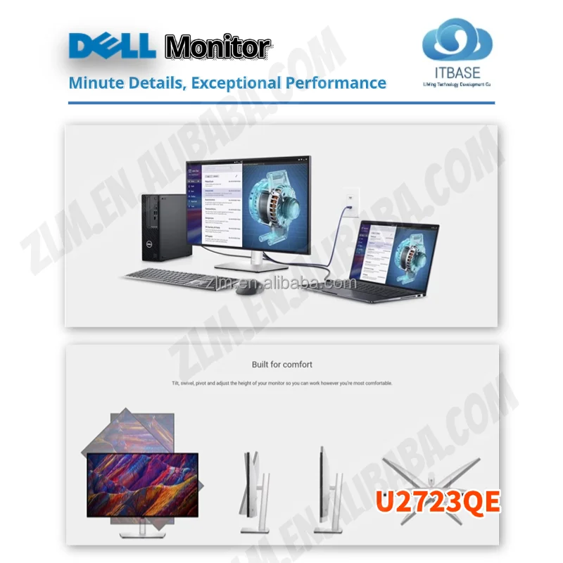 NVIDIA U2723QE 27-Inch 4K UHD USB-C Monitor - 3840x2160 Resolution