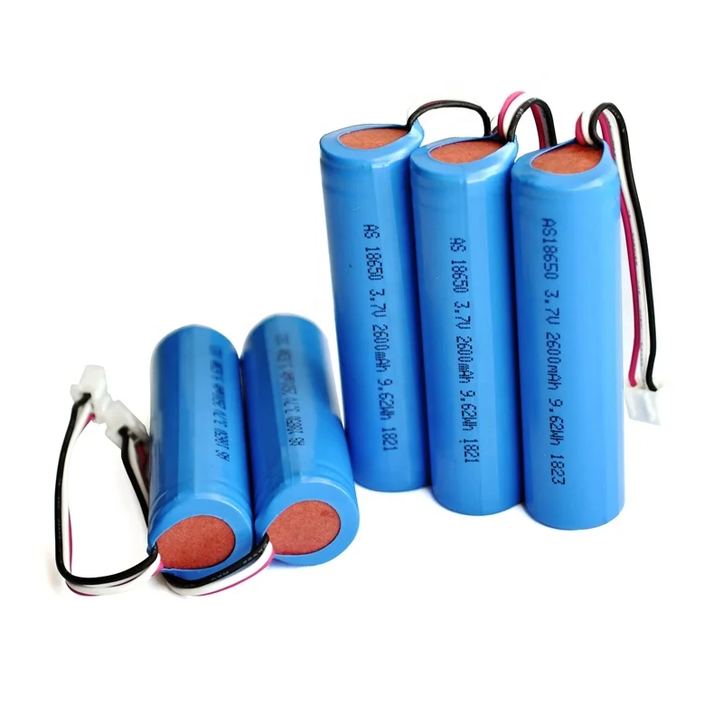 Electronic scale lithium battery pack 18650 3.7v 2600mah li ion battery