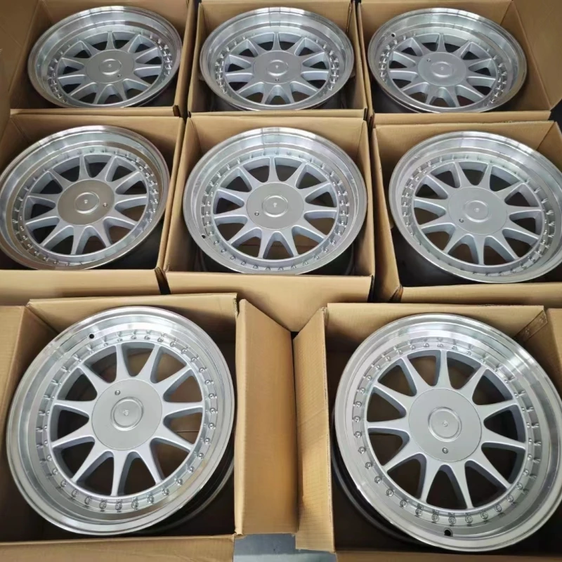 STOCKED Staggered Casting 17 INCH 5x120 Wheels Aluminum Alloy Car Wheels Rims for Bmw Alpina E34 E46 E38 E39 E60 E90 E92