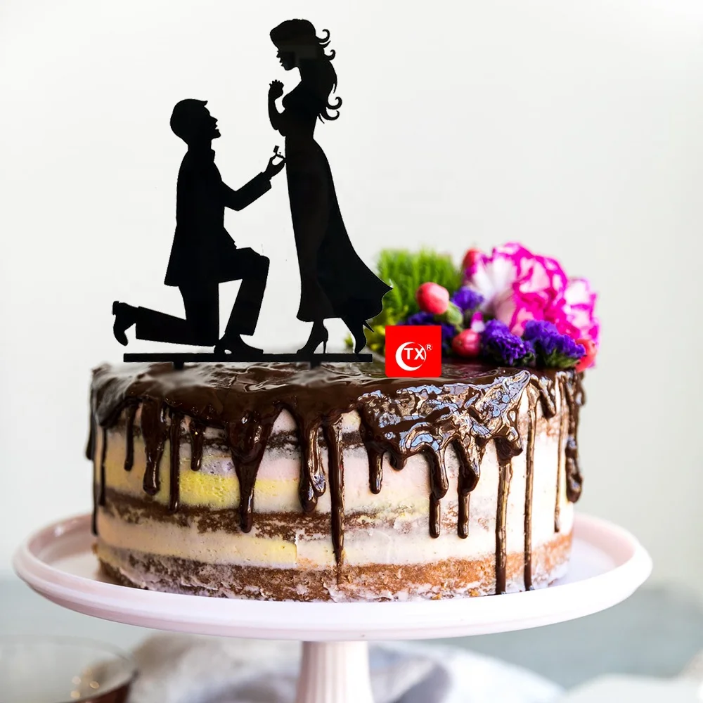 Tx Custom Would You Marry Me Proposal Couple Sketch Wedding Rose Gold Mirror Acrylic Cake Topper Romantic For Proposal Buy Proposal Cake Topper Acrylic Cake Topper Wedding Chair Sign Product On Alibaba Com