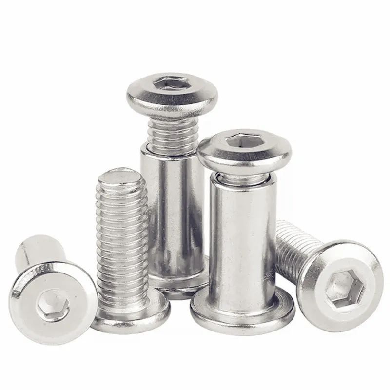 Dadi Rivetto E Viti A Testa Piatta A2 Inox - Assortimento M2 M3 M4 M5 M6 M8 M10