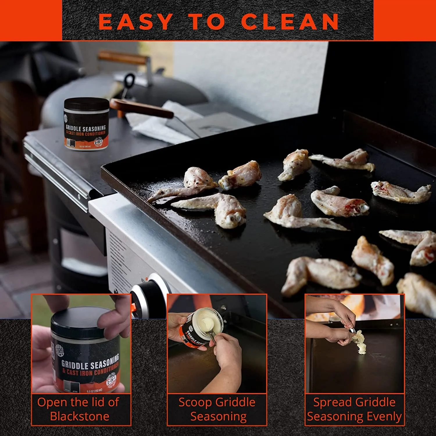 Blackstone 2in1 Griddle & Cast Iron Seasoning Conditioner Buy