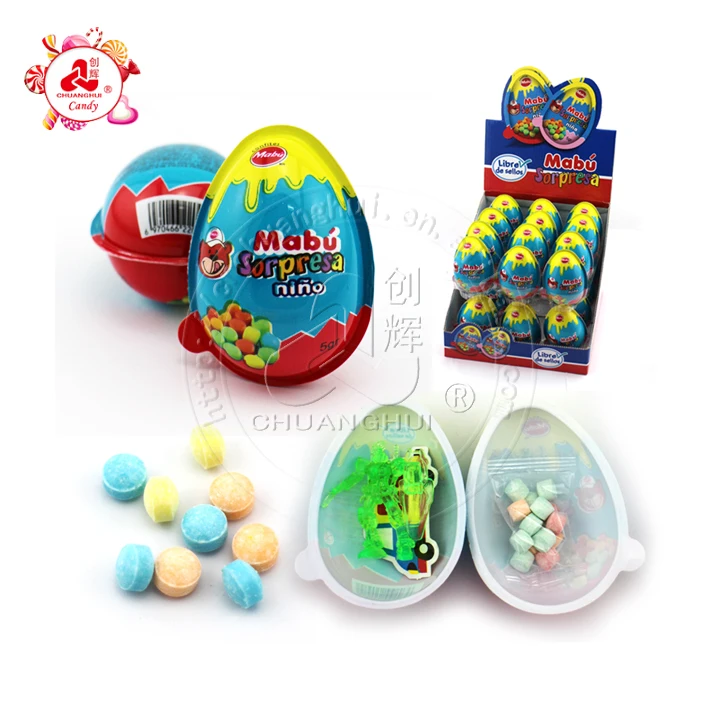 Supply Sugar Free Surprise Egg Candy With Toy CH-T197 Wholesale 