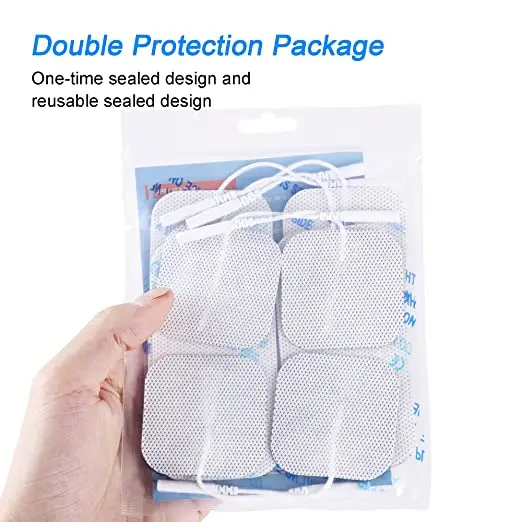 Tens Unit Electrodes Pads 2"x2" Replacement Pads Electrode Patches For