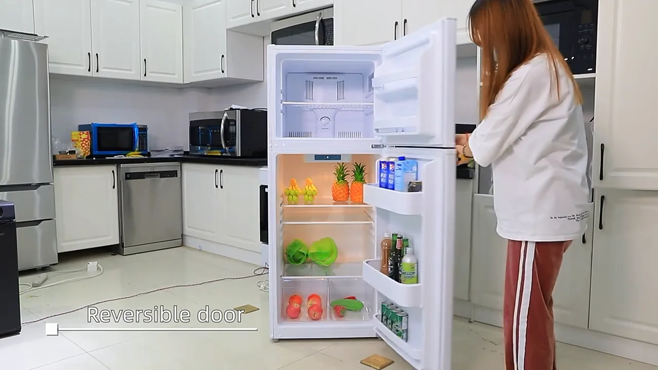 18cu.ft Double Doors No Frost Topfreezer Refrigerators For Home Ddt