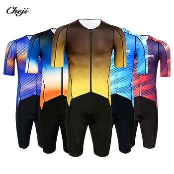 CHEJI cycling clothing factory spot wholesale customized bicycle onesuit tight suit