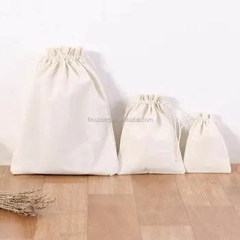 cheap fashion custom calico cotton drawstring wine bag/small cotton drawstring bag/cotton muslin drawstring bag