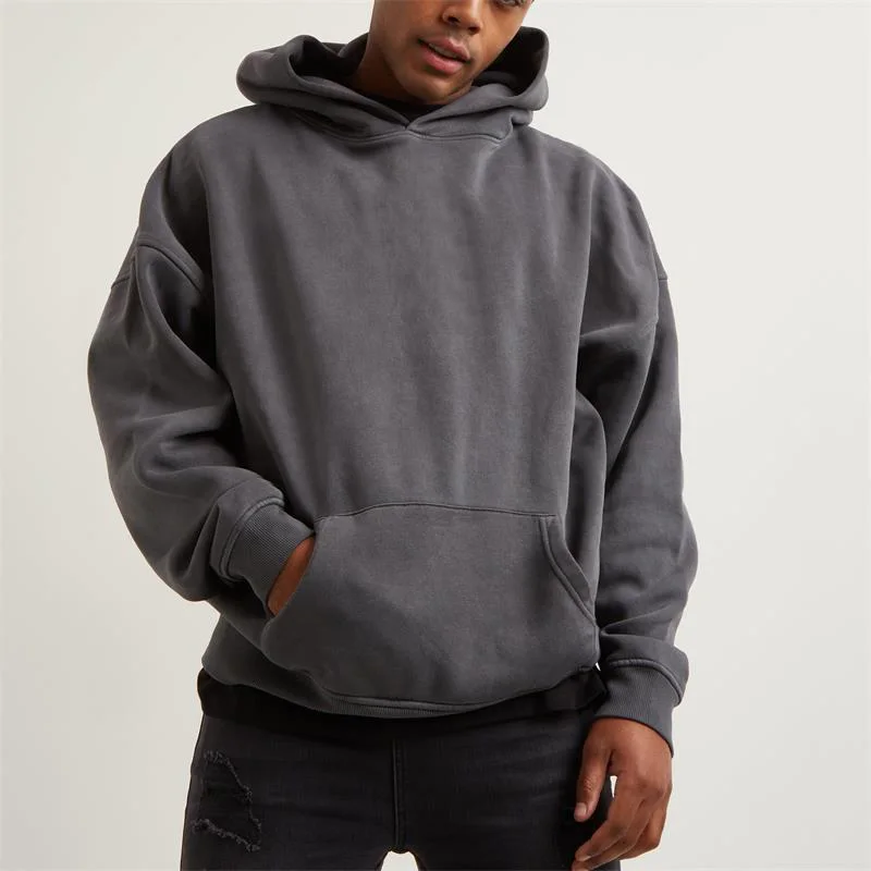 Wholesale Luxury Custom Heavyweight Men Oversized Hoodie Manufacture