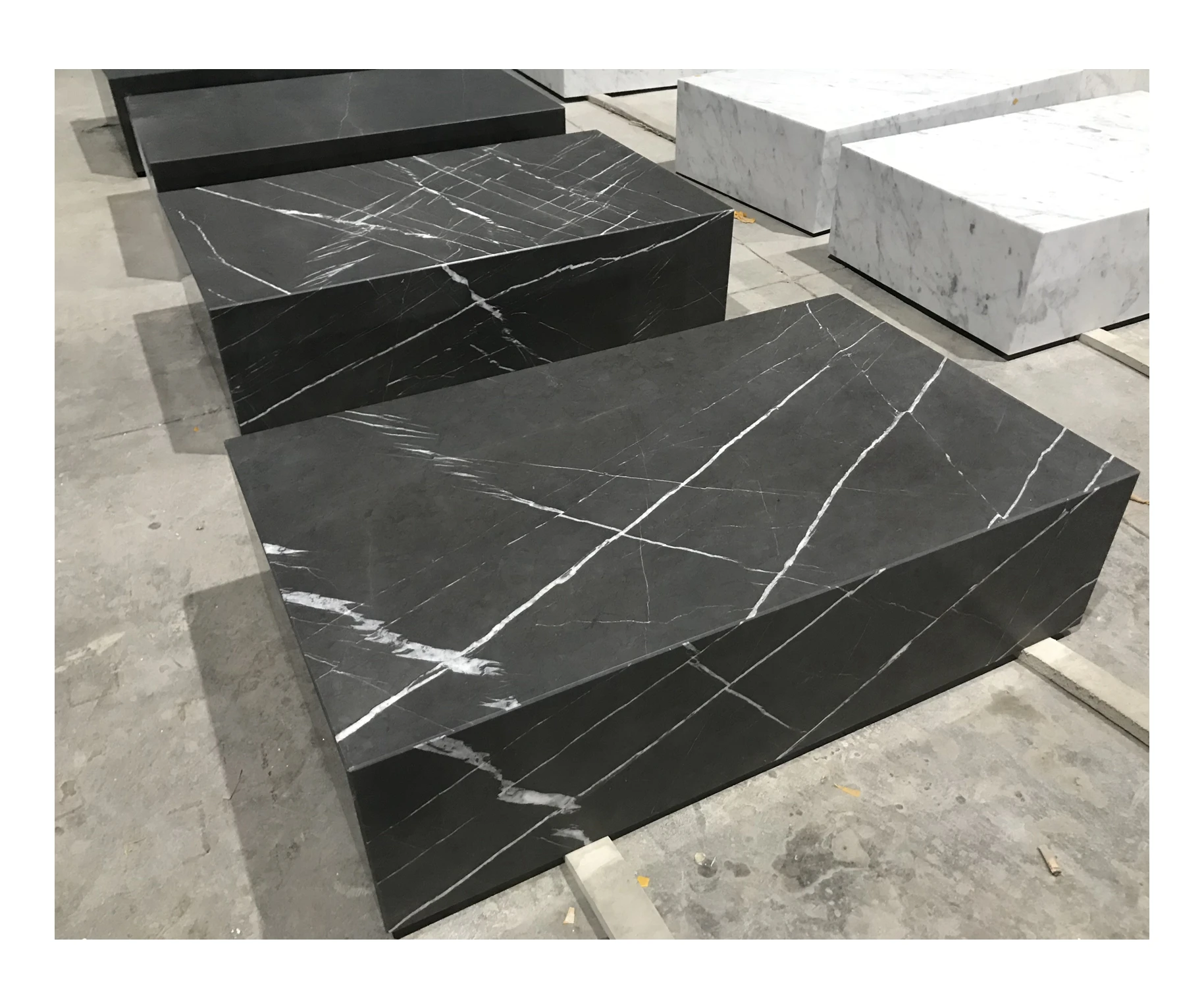 サイドテーブル ガラス 黒 コーヒーテーブル ディスプレイ台 楽天市場