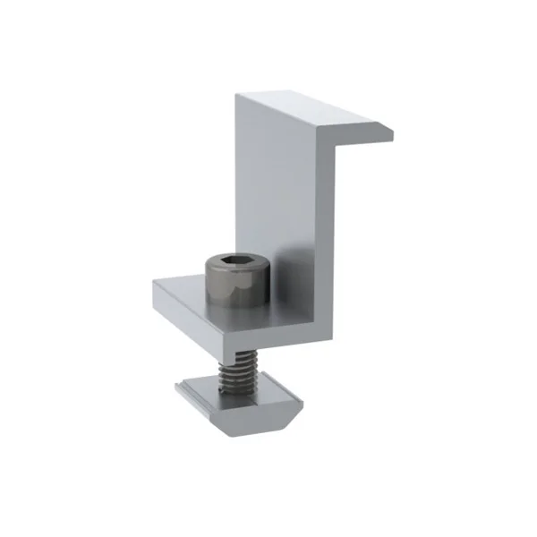 Solar Mounting Components Aluminum PV Solar Panels Clamps Customized Aluminum Mid Clamp End Solar Clamp Manufacturer