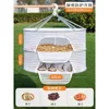 สองชั้น [40X60CM] ดีไซน์ซิปอัปเกรดพร้อมโครงสร้างแข็งแรง