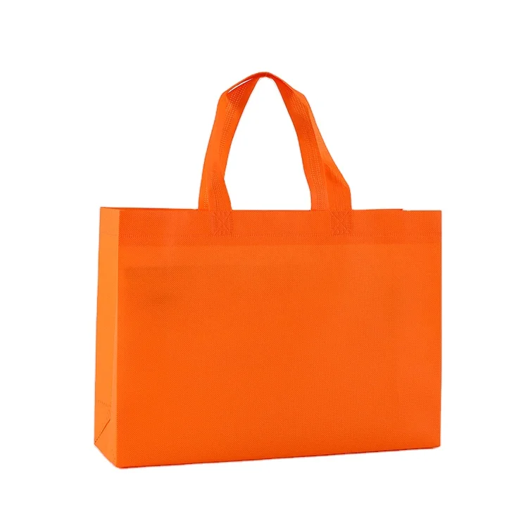 Custom Logo Reusable Eco Friendly Fabric Non Woven Shopping Bag - Buy ...