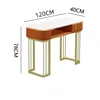 Orange Single Manicure Table, 120*40*78cm