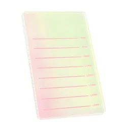 Оптовая продажа, фирменная торговая марка, акриловые лазерные ресницы, одиночный держатель для ресниц, цветной держатель для ресниц