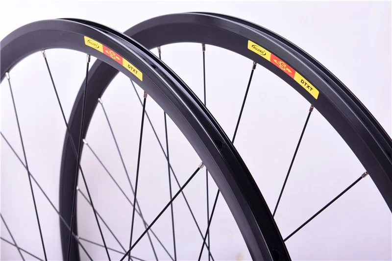 RUJIXU DTXT8.0 700c Ultra-Light Aluminum Alloy Red Reflective Road