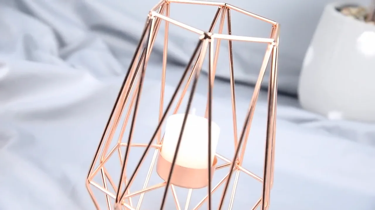 wholesale nature light metal geometric customized nordic style