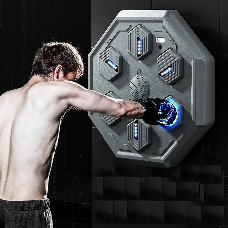 L0045 OEM/ODM szürke okos zenei boxgép – új elektronikus zenei célfal, rúgós boxolás