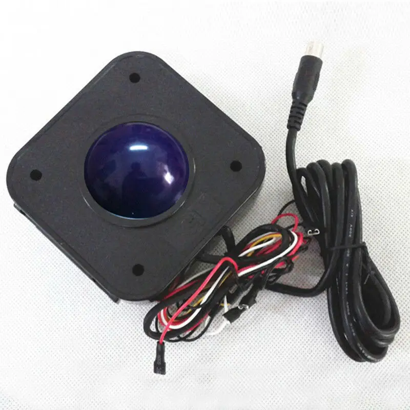 Arcade 4 5cm Led Trackball Mouse Ps2 Connector For Jamma Mame Game Machines