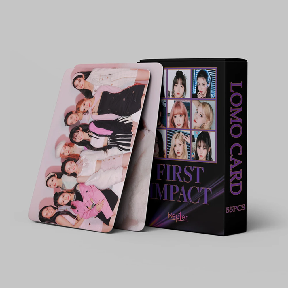 Wholesale 55pcs/box Kpop Idol Merchandise Kep1er First Impact Photocard