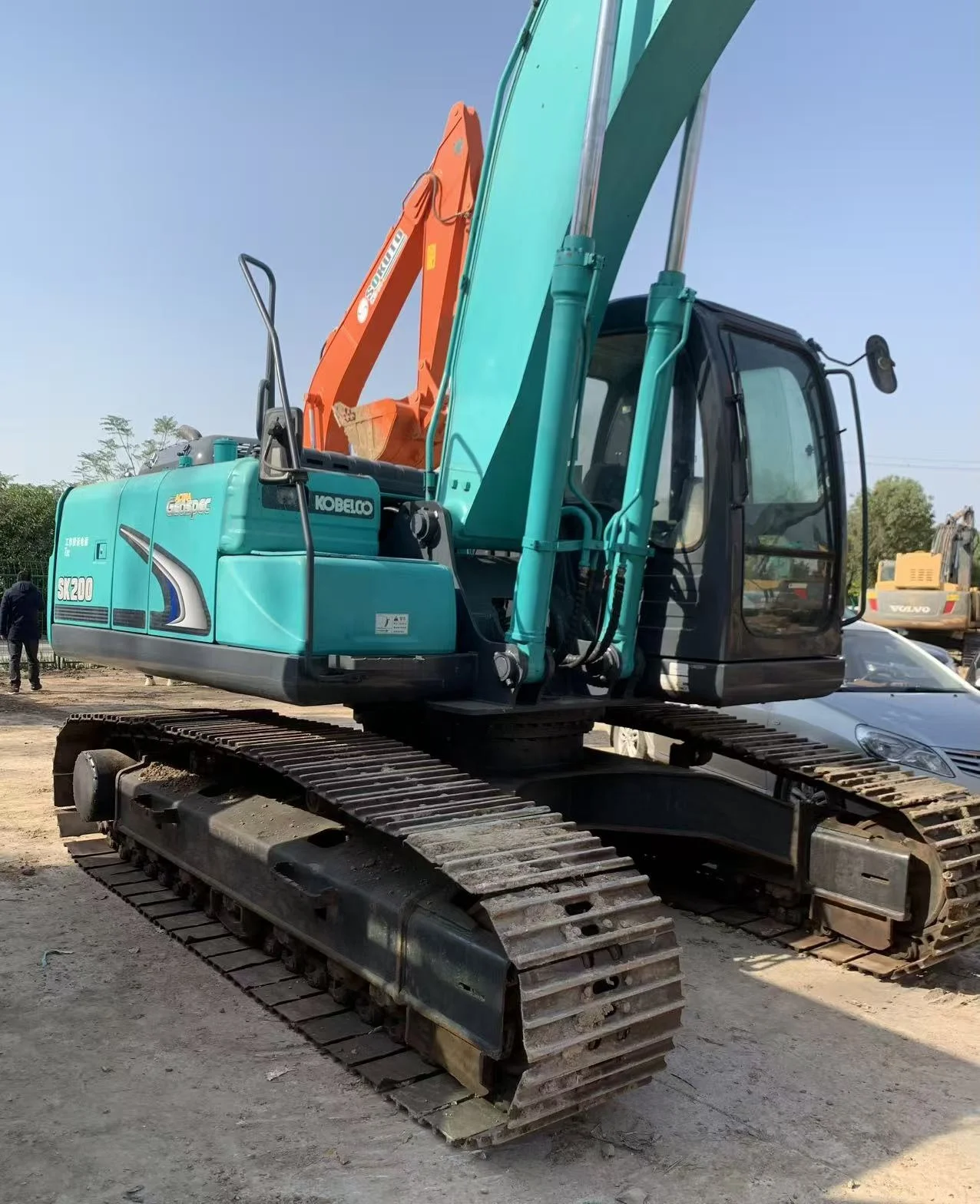 Used Kobelco SK200 Excavator, Japan Original, Low Hours, Good