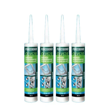 Building materials supplier silicona transparent factory neutral silicone sealant for window caulk