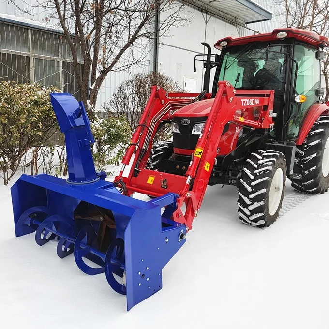Best Front Mounted Snow Blowers For Compact Tractors Lovol Tractor Front Mounted Hydraulic PTO Driven Snow Blowers