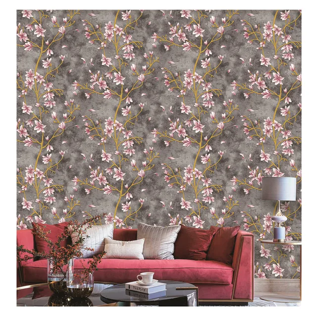 3d Flowers Wallpaper Mural Living Room Tv Sofa Background Wall Painting Wallpaper Waterproof 3d wallpaper