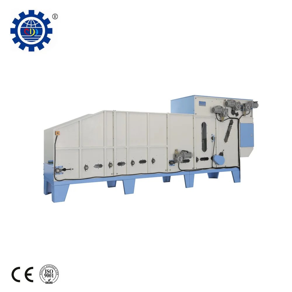Core Components Motor and Pump-Fiber Bale Opening Machine with Cotton Feeding Hopper