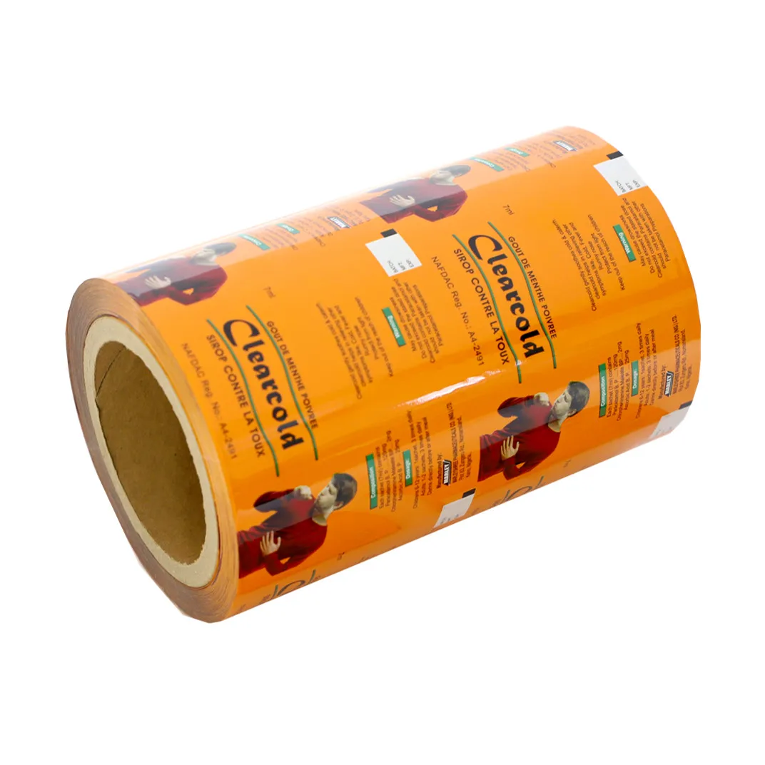 Custom Printed Bopp Composite Film Roll For Pharmaceutical Sachet