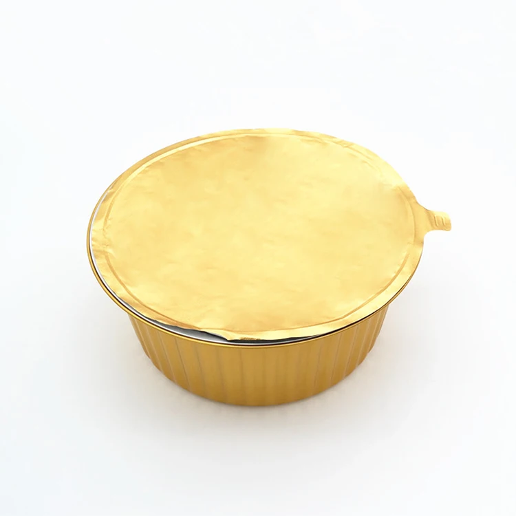 product 98 inch 3500ml heat sealable aluminum pan round container disposable reusable 118oz food grade packing tins foil box-8