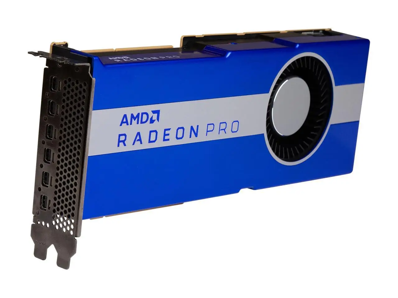 Original Graphics Card AM.D Radeon Pro VII W5700 8GB GDDR6 GPU Card Graphics Processor for AI Data Analysis