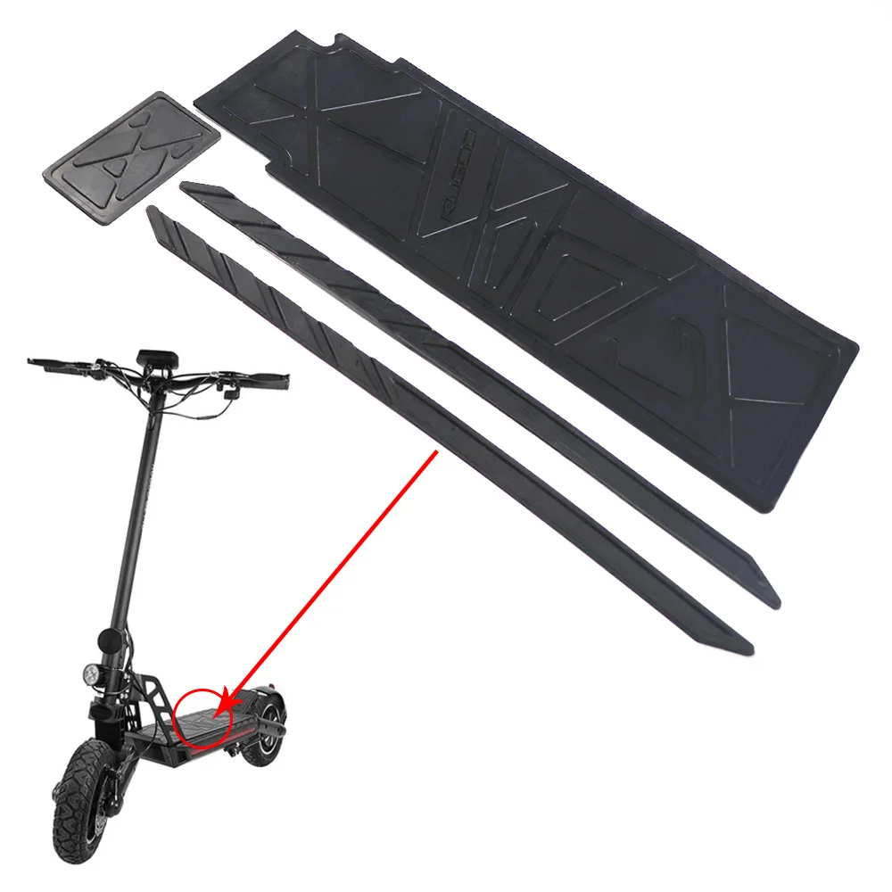 Nytt bild Scooterdel Gummatt för KUGOO G2 PRO elsparkcykel Fot anti-smuts matta Tillbehörsdel för scooter