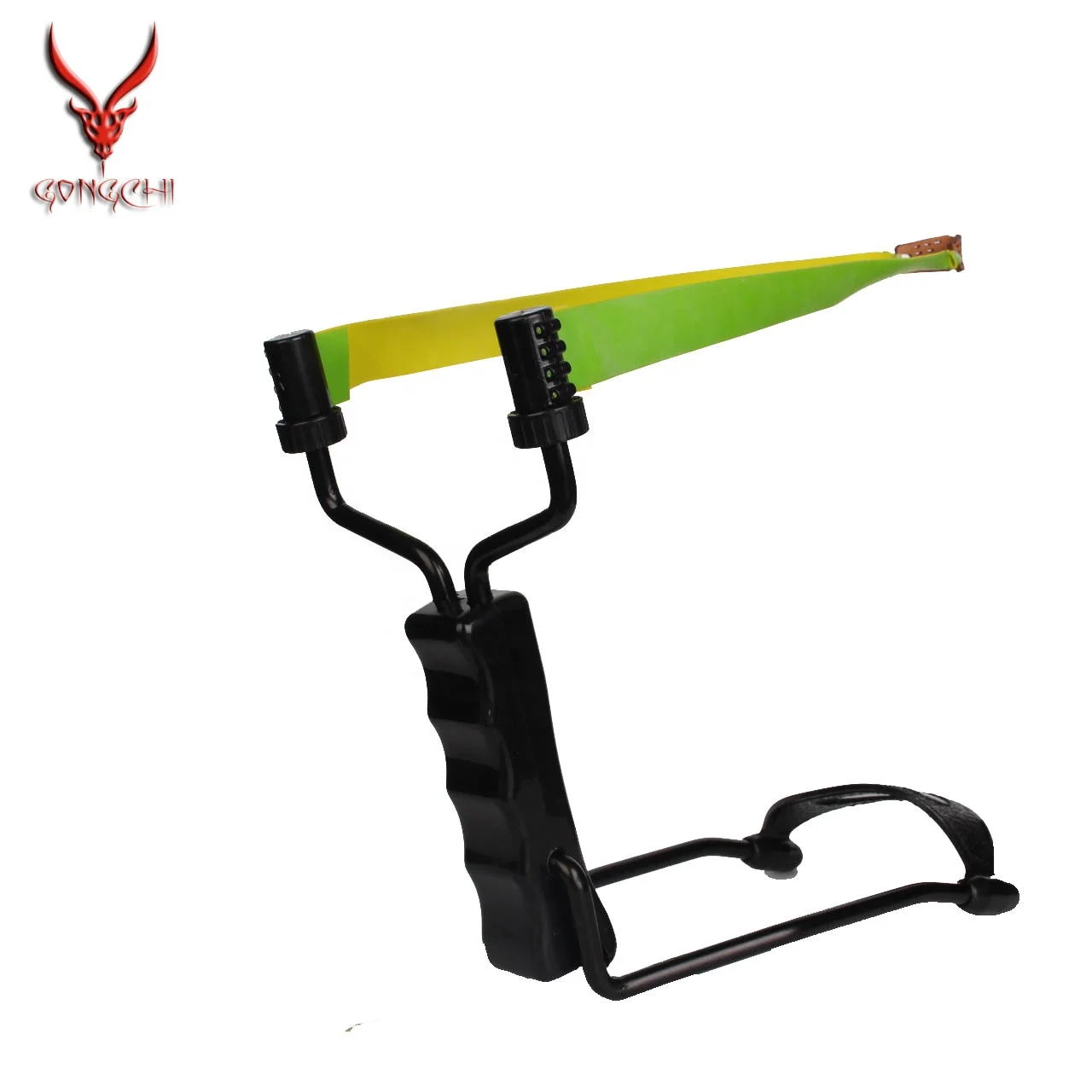 Chinese Slingshot Shooting Slingshot Outdoor Hunting Flat Rubber Bands Wrist Support Deluxe Folding Sling Shot