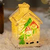 Maison de bonhomme de neige (couleur foncée)