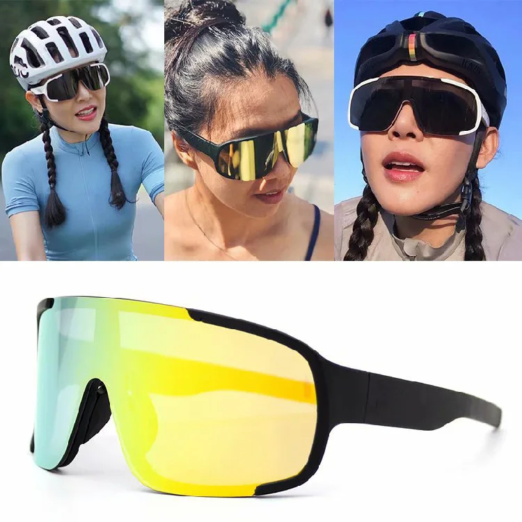 Outdoor Sports Mountain Bike Glasses Tr90 Frame Uv Protection Sports