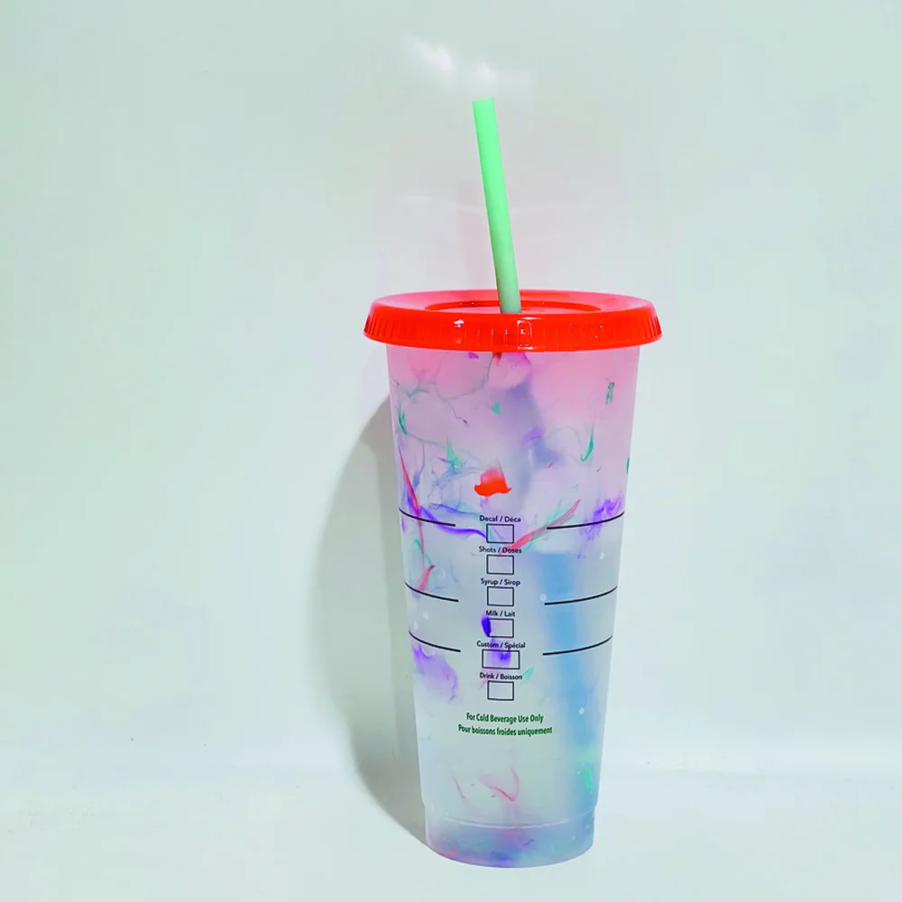 15 high quality STARBUCKS COLOR CHANGING SWIRL CUPS