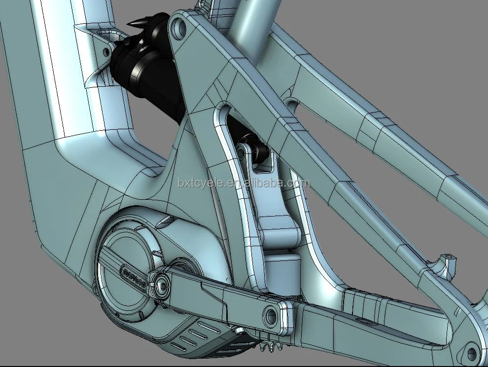 Electric Bicycle Carbon Frame Ebike Suspension Electric Cycle Odm